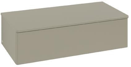 Villeroy & Boch Antao Sideboard 1000 mm – Wandhängend, Grau Matt, mit LED-Beleuchtung