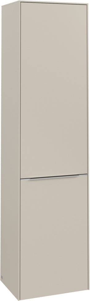 Villeroy & Boch Hochschrank Subway 3.0 C59300 Brilliant White – 450 mm, SoftClosing, Wäschekorb