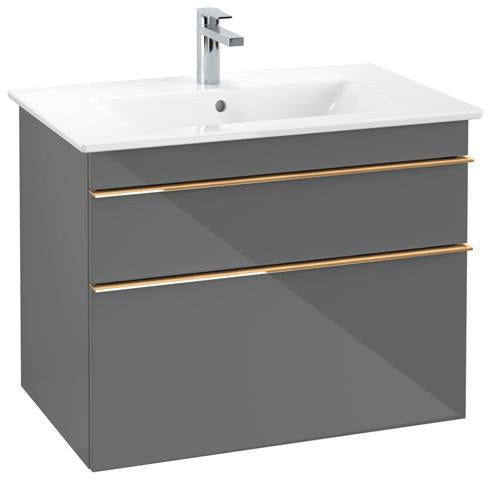 Villeroy & Boch VENTICELLO Waschtischunterschrank 753 mm Santana Oak mit 2 Auszügen und Glasabtrennungen