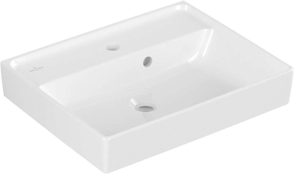 Villeroy & Boch Handwaschbecken Collaro 500x400mm Rechteck Weiß Alpin TitanCeram