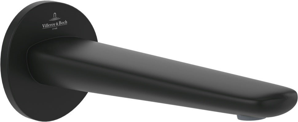 Villeroy & Boch Antao Badewannenauslauf TVT111003000 – 85 x 223 x 84 mm, Chrom, Wandmontage