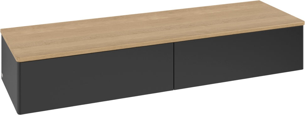 Villeroy & Boch Antao Sideboard 1600 mm – Anthracite Matt Lacquer mit LED-Auszugsbeleuchtung