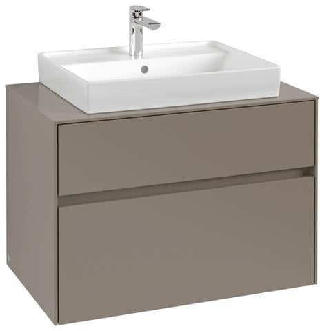 Villeroy & Boch Collaro Waschtischunterschrank 800 mm White Wood mit 2 Auszügen