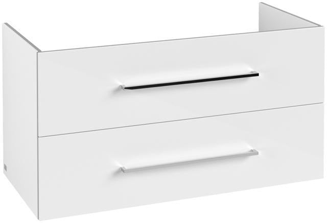 Villeroy & Boch Avento Waschtischunterschrank 780 mm Crystal Grey mit 2 Auszügen