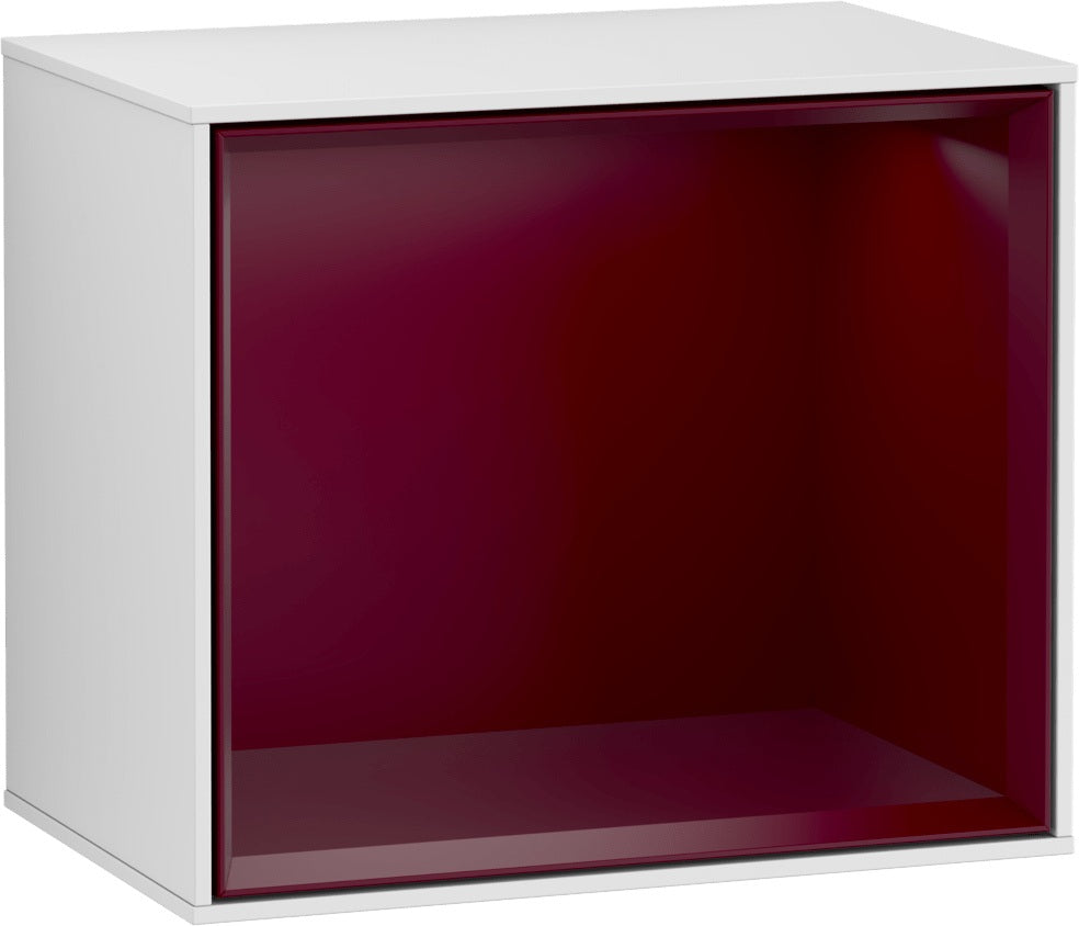 Villeroy & Boch Finion Regalmodul G580GF 418x358x270mm Glossy White Lacquer mit Beleuchtung