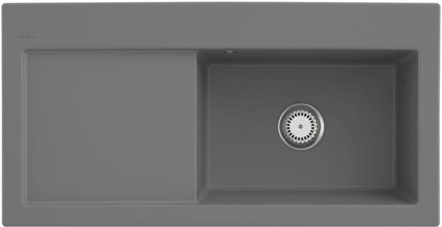 Villeroy & Boch Spüle SUBWAY 60 XL 1000x510mm Snow White CeramicPlus