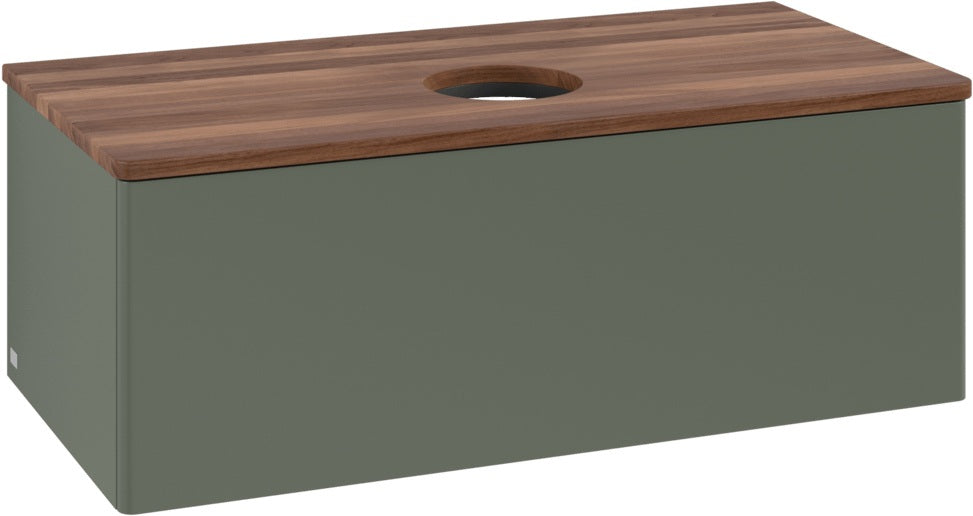 Villeroy & Boch Antao Waschtischunterschrank 1000 mm Anthracite Matt mit Push-to-open