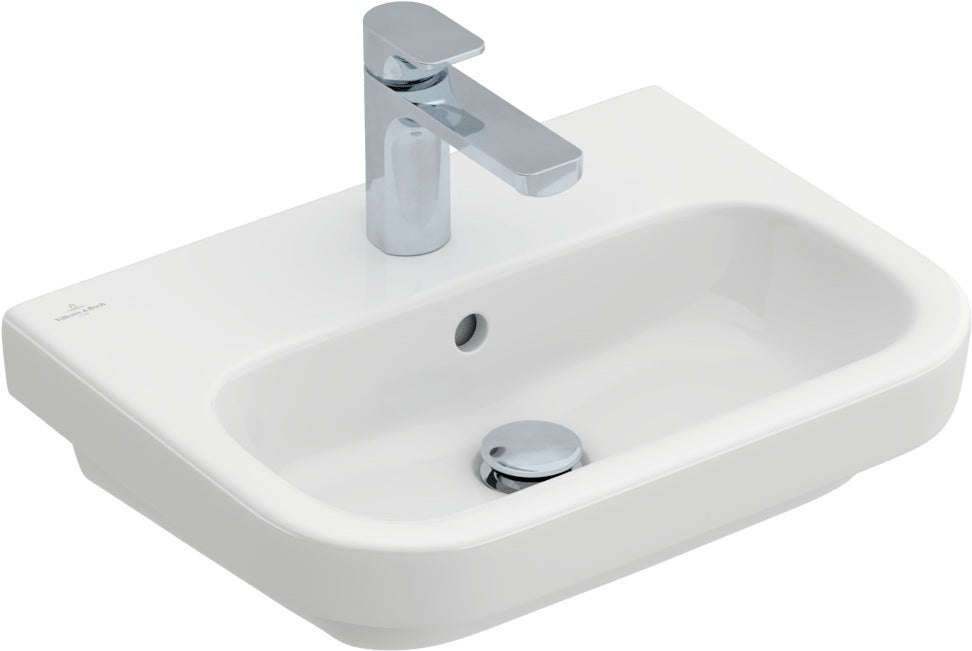 Villeroy & Boch Handwaschbecken Architectura 500x380mm Weiß Alpin – Wandmontage, mit Überlauf