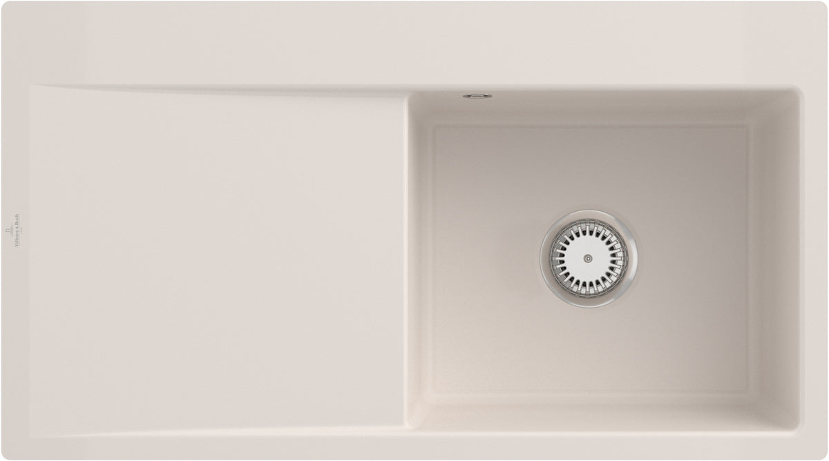 Villeroy & Boch Subway Style 50 Flat Einbauspüle 880x490mm Weiß Alpin CeramicPlus