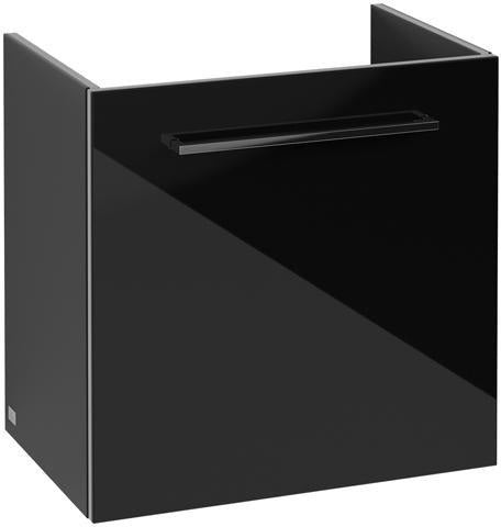 Villeroy & Boch Avento Waschtischunterschrank 530 mm Crystal Grey, 1 Tür links, mit Dämpfung