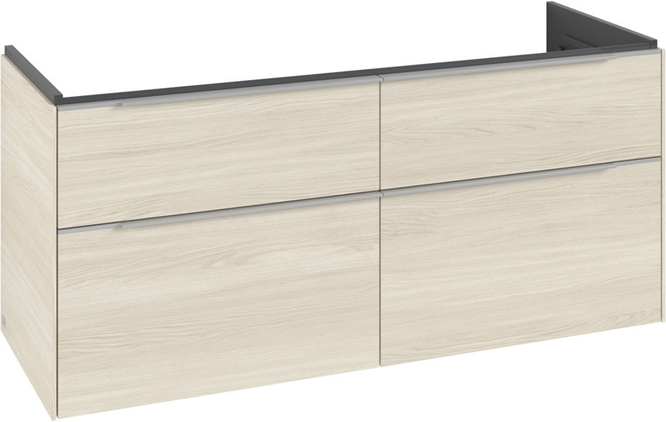 Villeroy & Boch Waschtischunterschrank Subway 3.0 C 568L0 1272 mm Brilliant White mit LED