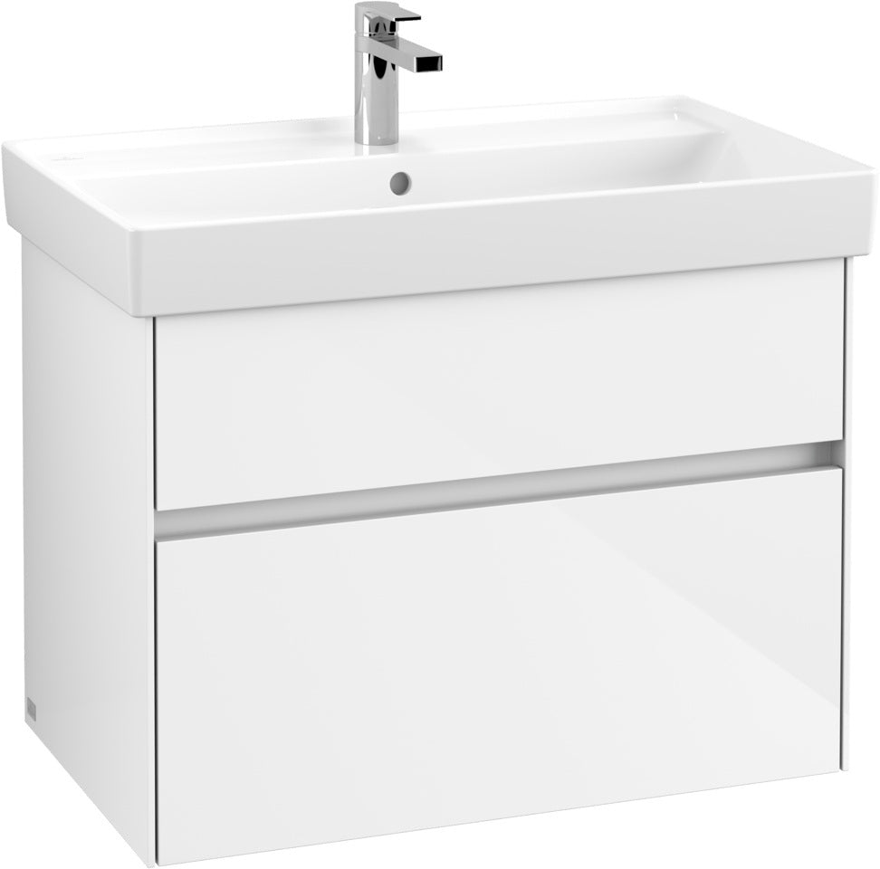 Villeroy & Boch Waschtischunterschrank Collaro C01000 Glossy White 754 mm