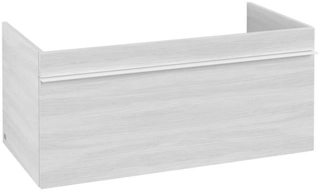 Villeroy & Boch Venticello Waschbeckenunterschrank 953 mm Glossy White – Wandhängend mit Auszug