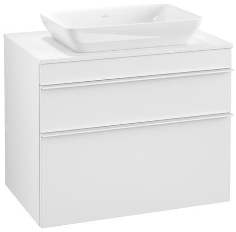 Villeroy & Boch Venticello Waschtischunterschrank 757 mm Glossy White mit 2 Auszügen
