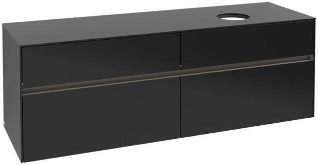 Villeroy & Boch Waschtischunterschrank Collaro C051 B0 1600 mm Glossy White mit LED-Beleuchtung