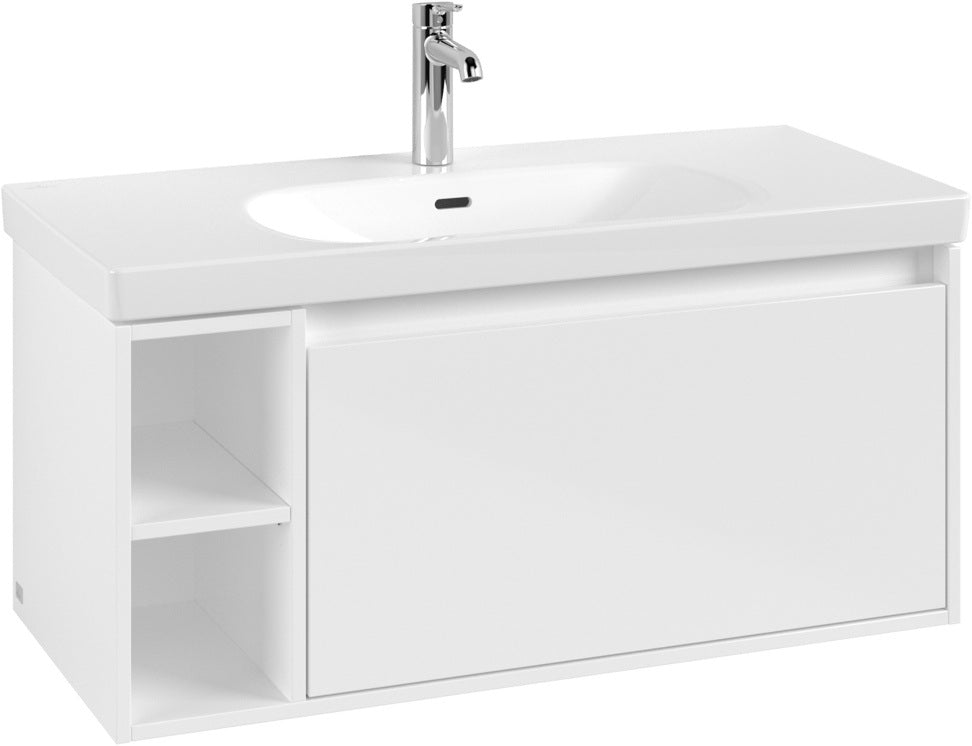 Villeroy & Boch Waschbeckenunterschrank Skyla C79000 972 mm Soft Green eckig mit SoftClosing