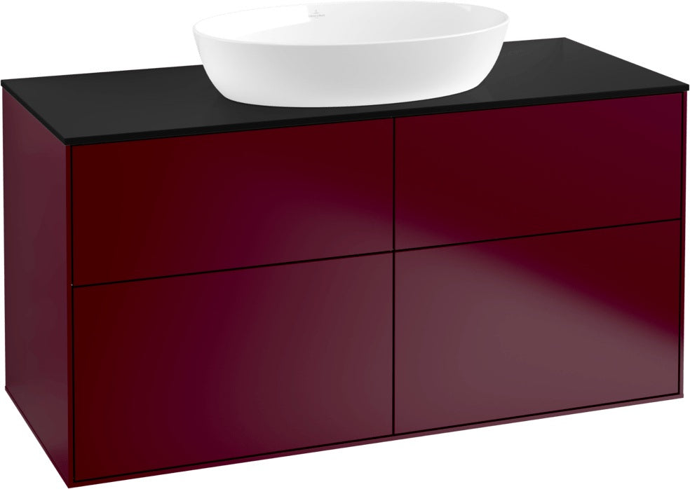 Villeroy & Boch Finion Waschbeckenunterschrank FA3200 1200 mm Glossy White Lacquer