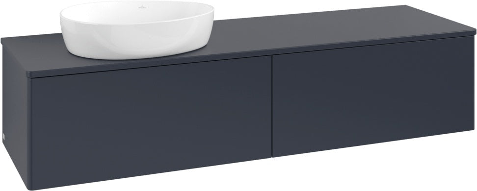 Villeroy & Boch Antao Waschtischunterschrank 1600 mm Anthrazit Matt mit LED-Auszugsbeleuchtung