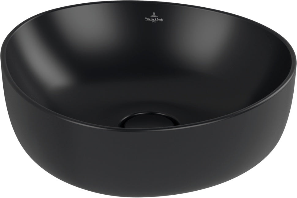 Villeroy & Boch Aufsatzwaschbecken Antao 4A7240 asymmetrisch Almond CeramicPlus 400 mm