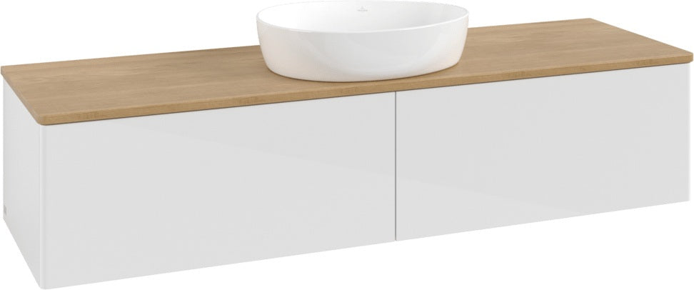 Villeroy & Boch Waschtischunterschrank Antao K36010 1600 mm Glossy White Lacquer