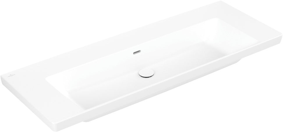 Villeroy & Boch Schrankwaschtisch Subway 3.0 4A70D6 1300x475x170mm Rechteck Weiß Alpin