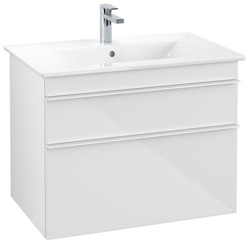 Villeroy & Boch VENTICELLO Waschtischunterschrank 753 mm Santana Oak mit 2 Auszügen und Glasabtrennungen