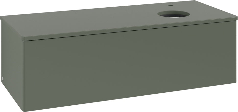 Villeroy & Boch Waschtischunterschrank Antao 1200 mm Anthracite Matt Lack mit LED-Auszugsbeleuchtung