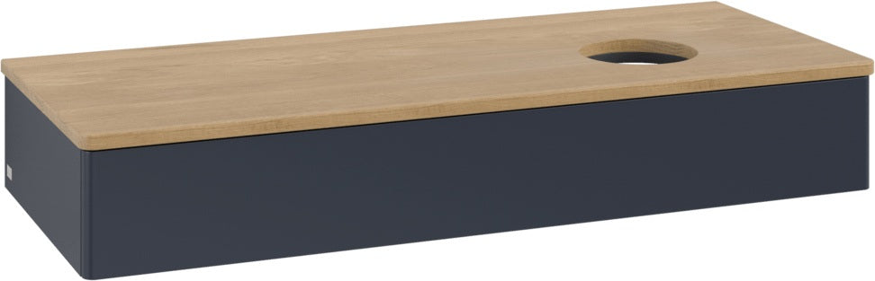 Villeroy & Boch Waschtischunterschrank Antao 1200 mm Anthrazit Matt mit LED-Auszugsbeleuchtung