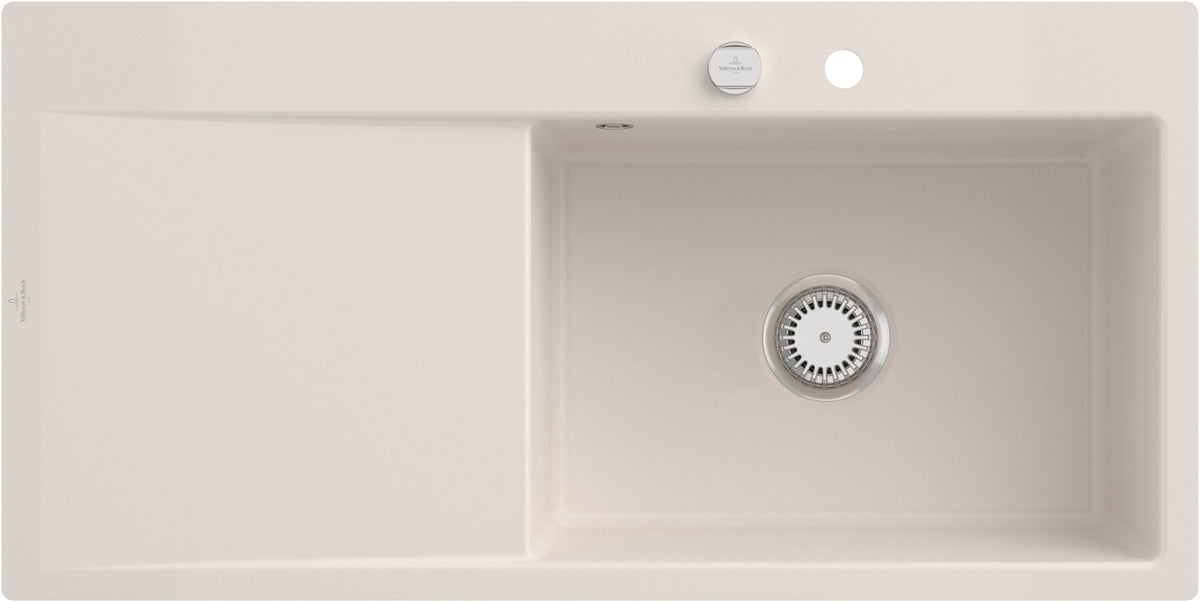 Villeroy & Boch Subway Style 60 Flat Einbauspüle 980x490mm Weiß Alpin CeramicPlus
