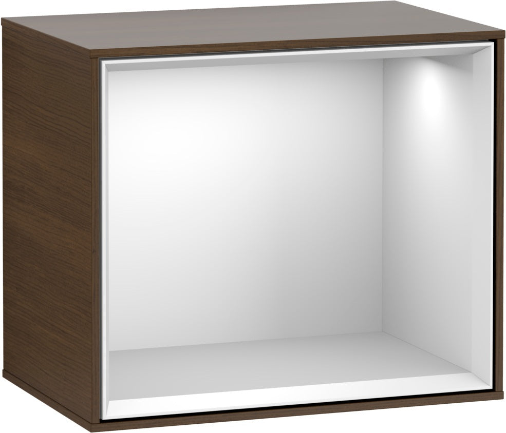 Villeroy & Boch Finion Regalmodul G580GF 418x358x270mm Glossy White Lacquer mit Beleuchtung