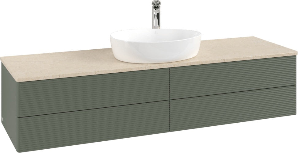 Villeroy & Boch Waschtischunterschrank Antao L25153 1600 mm Anthracite Matt Lacquer