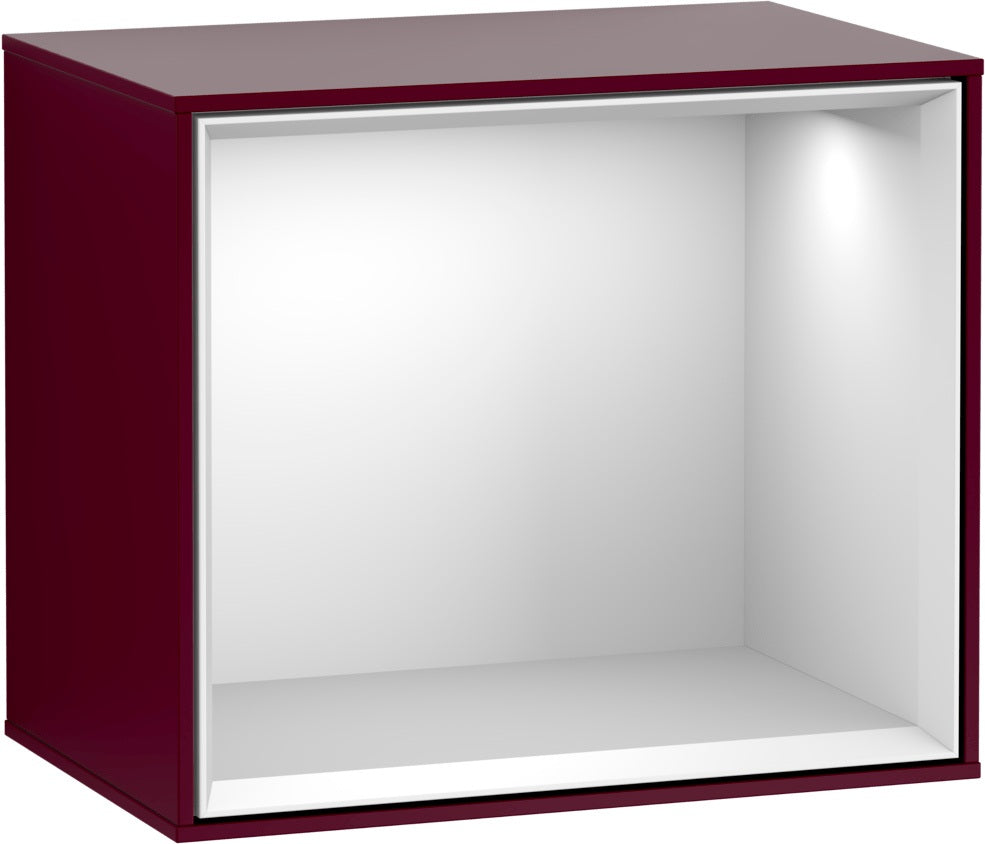Villeroy & Boch Finion Regalmodul G580GF 418x358x270mm Glossy White Lacquer mit Beleuchtung
