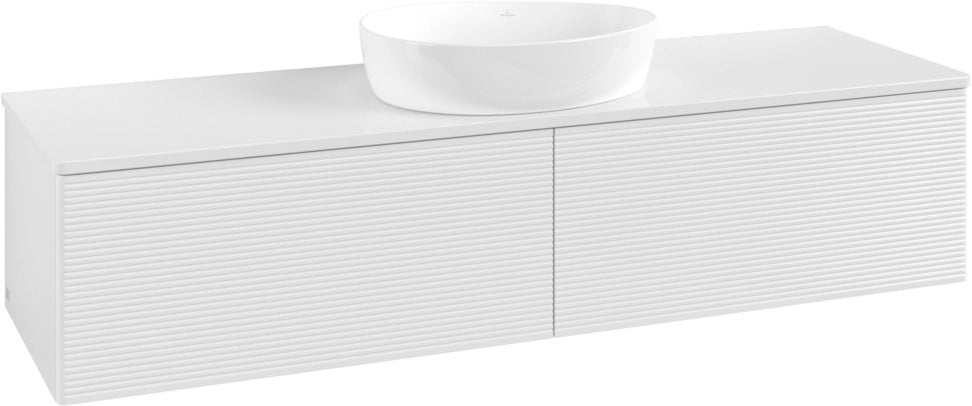 Villeroy & Boch Antao Waschtischunterschrank K36110 1600 mm Glossy White Lacquer