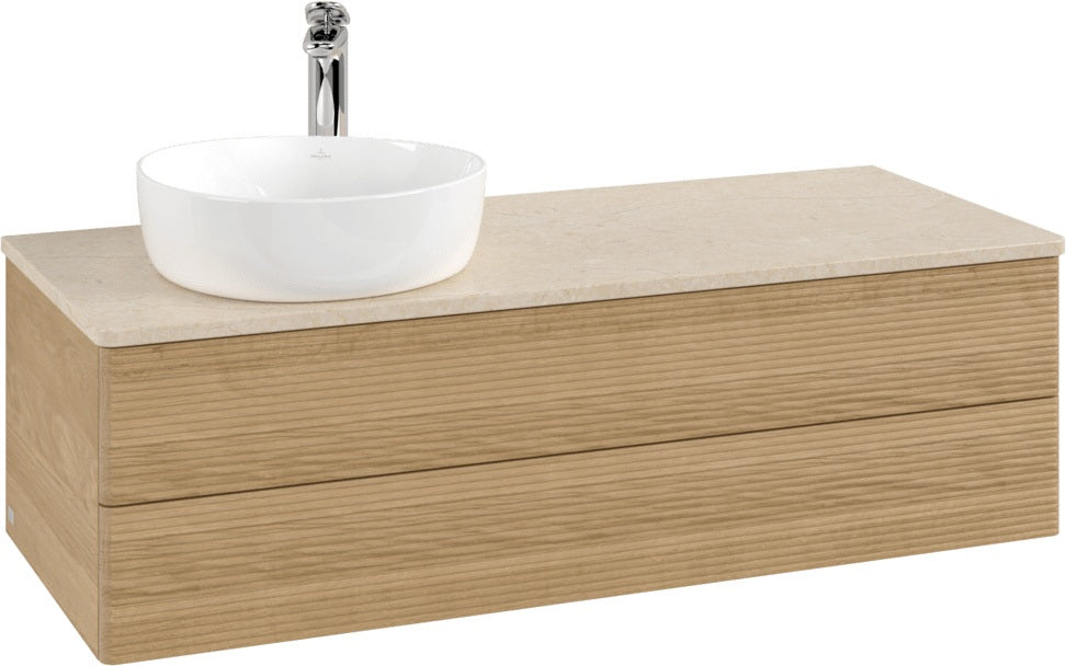 Villeroy & Boch Waschbeckenunterschrank Antao K22153 1200x360x500 mm Warm Walnut