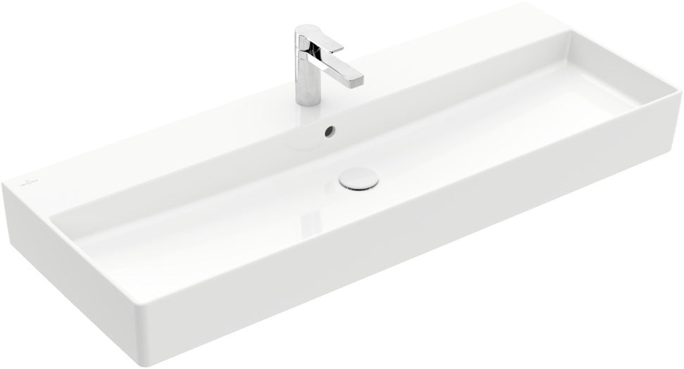 Villeroy & Boch Wandwaschbecken Memento 2.0 1200x470mm Rechteck Weiß Alpin