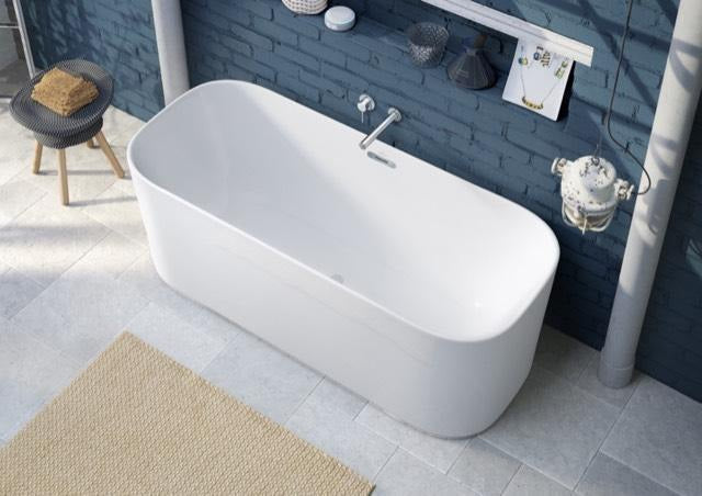 Villeroy & Boch Finion Freistehende Badewanne 1700x700mm Quaryl Stone White