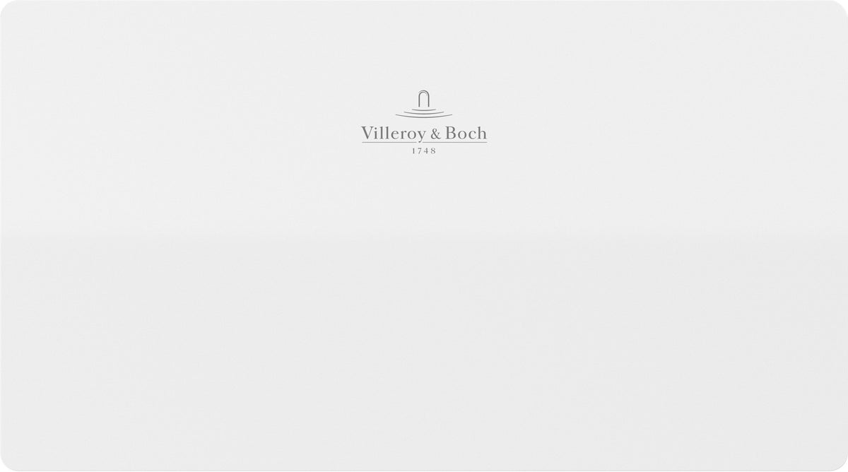 Villeroy & Boch Ablaufabdeckung Le Valence 921298, 128x230x9 mm, Weiß, Kunststoff