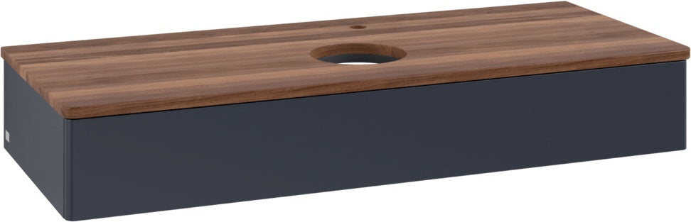 Villeroy & Boch Waschtischunterschrank Antao 1200 mm Anthrazit Matt mit LED-Auszugsbeleuchtung