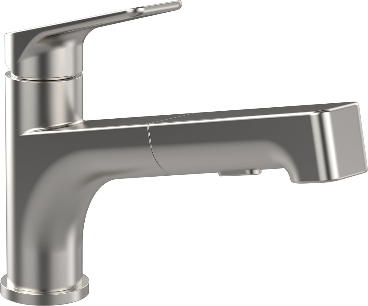 Villeroy & Boch Junis Shower Küchenarmatur 928100 – Edelstahl massiv, herausziehbare Handbrause