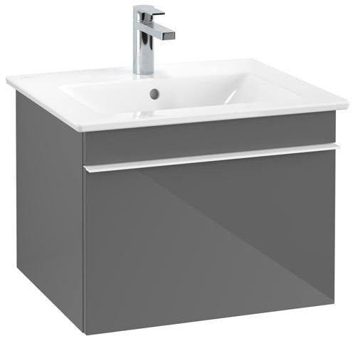 Villeroy & Boch Venticello Waschbeckenunterschrank 553 mm Glossy White – Wandhängend mit Auszug