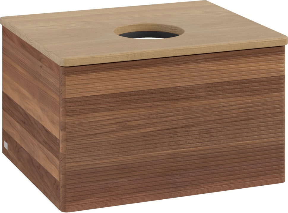 Villeroy & Boch Waschbeckenunterschrank Antao K29111 600x360x500mm Warm Walnut
