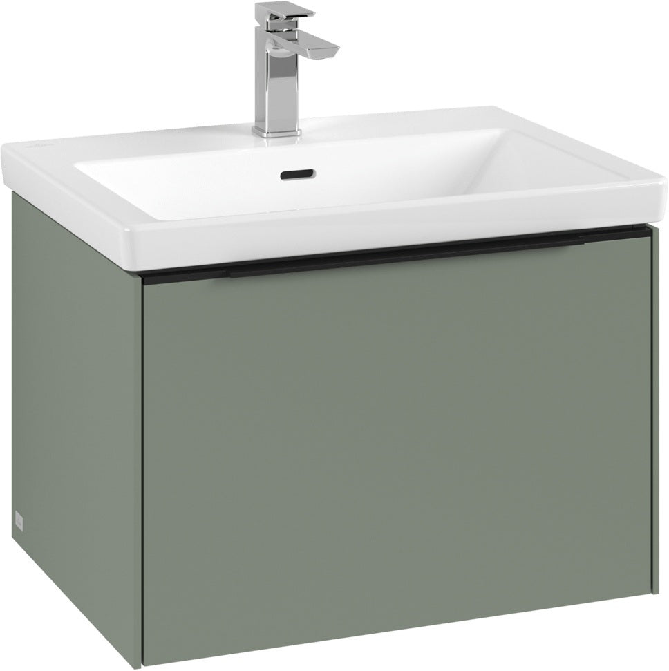 Villeroy & Boch Subway 3.0 Waschtischunterschrank C57500, 622 mm, Brilliant White, mit SoftClosing-Auszug