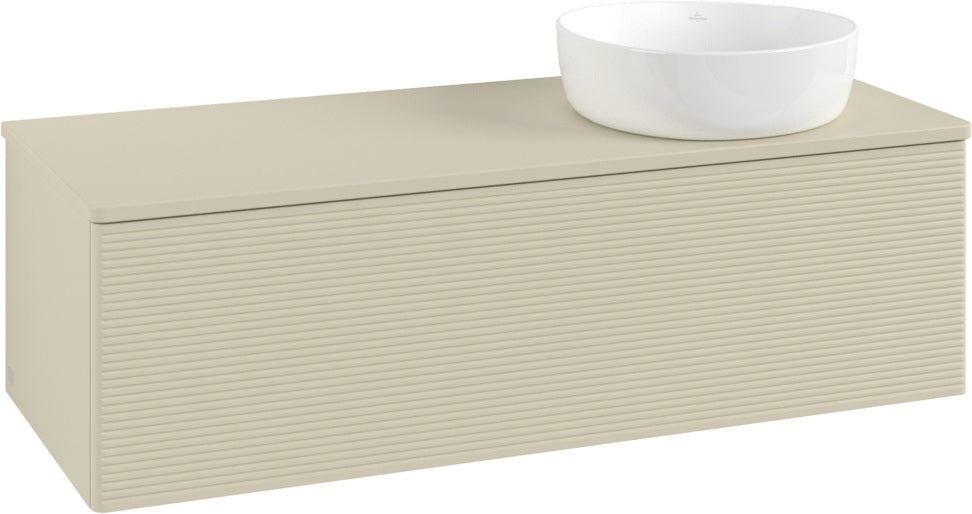 Villeroy & Boch Waschtischunterschrank Antao K34110 1200 mm Anthrazit Matt Lack