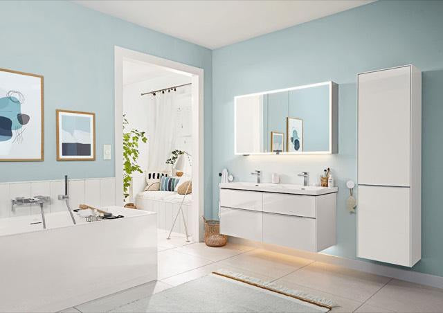 Villeroy & Boch Waschtischunterschrank Subway 3.0 C 568L0 1272 mm Brilliant White mit LED