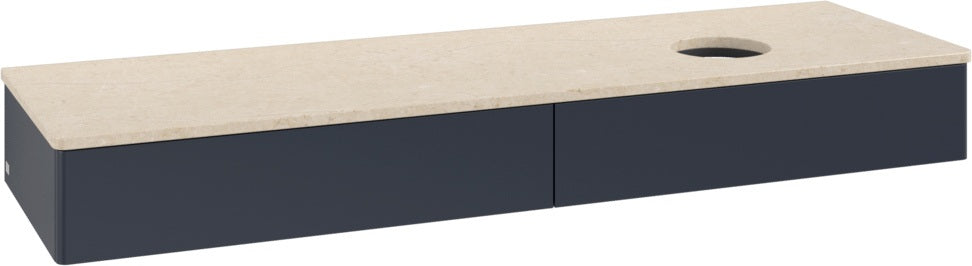 Villeroy & Boch Waschtischunterschrank Antao L16013 1600 mm Anthracite Matt mit LED-Beleuchtung