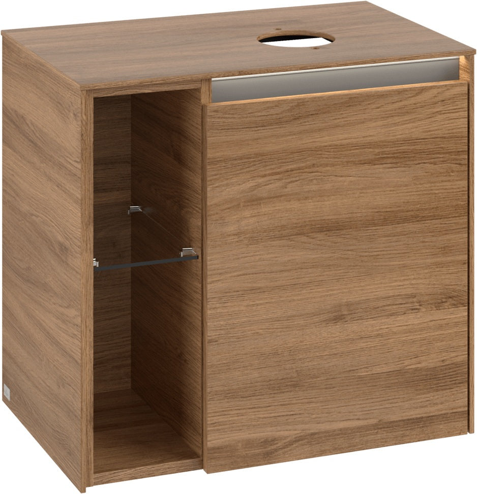 Villeroy & Boch Waschbeckenunterschrank Collaro C151 B0 600x548x380mm White Oak mit Beleuchtung