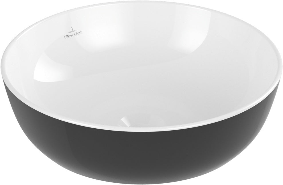 Villeroy & Boch Artis Aufsatzwaschbecken 430 mm rund French Linen TitanCeram