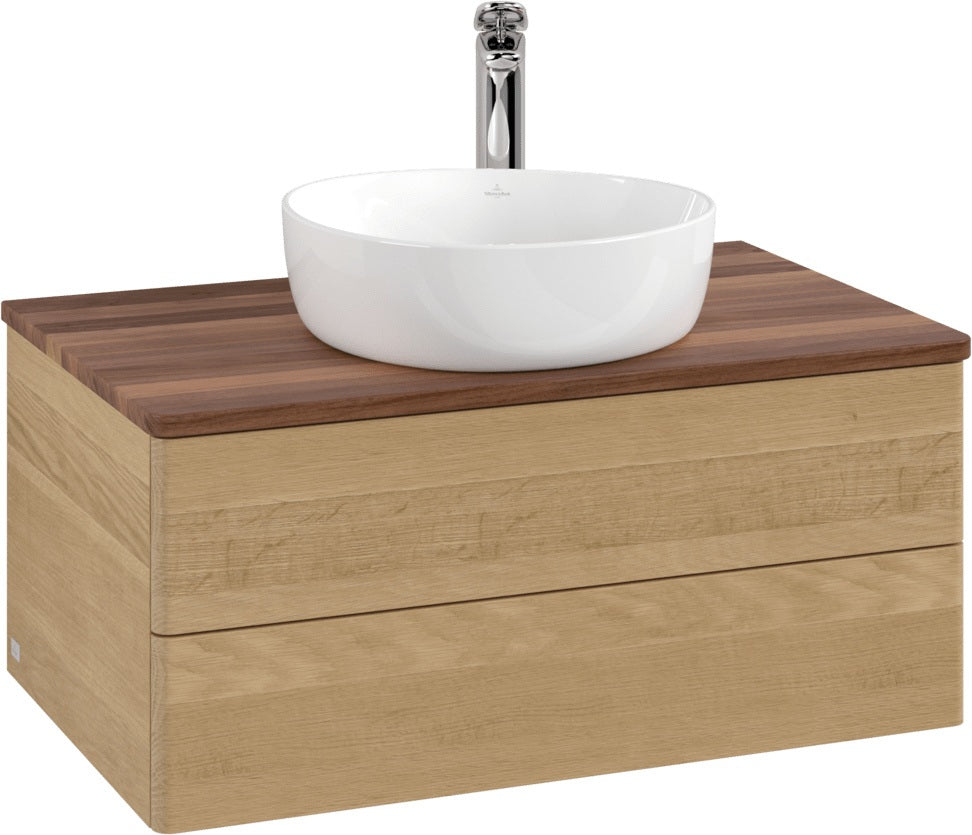 Villeroy & Boch Waschbeckenunterschrank Antao K19051 800 mm Warm Walnut