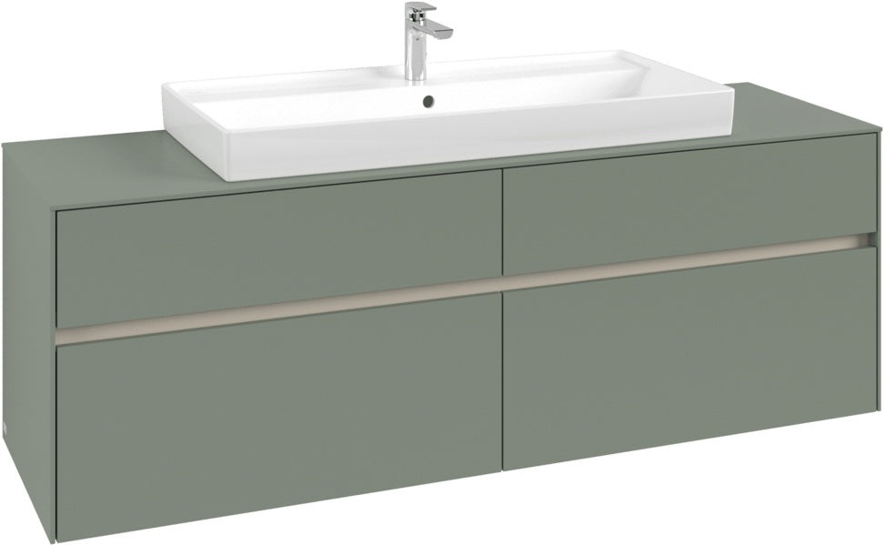Villeroy & Boch Waschtischunterschrank Collaro C031 1600 mm White Oak mit SoftClosing