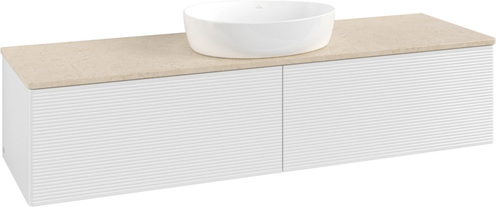 Villeroy & Boch Waschbeckenunterschrank Antao K36110 1600 mm Anthracite Matt Lacquer